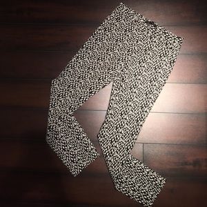 Banana Republic Leopard Print Sloan Fit Pants